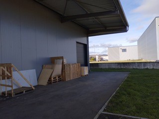 Photo de l'arrière du bâtiment